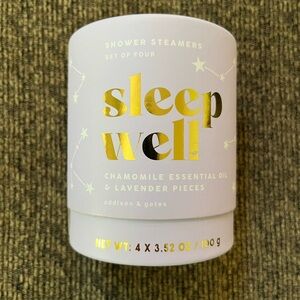 Sleep Well Shower Steamers Set Brand New